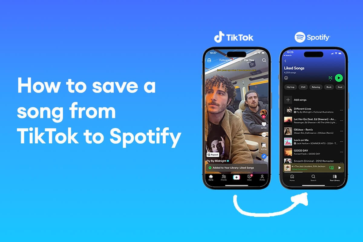 Comment enregistrer des chansons depuis TikTok vers Spotify